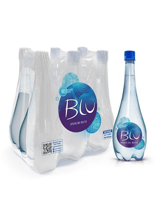Sparkling Water, No Added Sugar, Zero Calaroies 1Liters Pack of 6