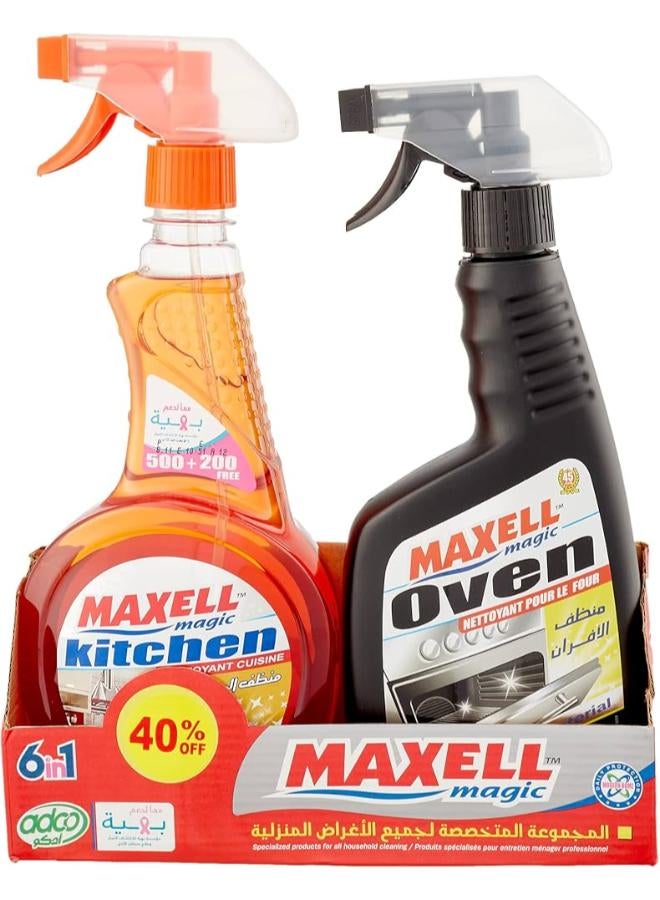منظف للفرن 500 مل + زناد تنظيف المطبخ