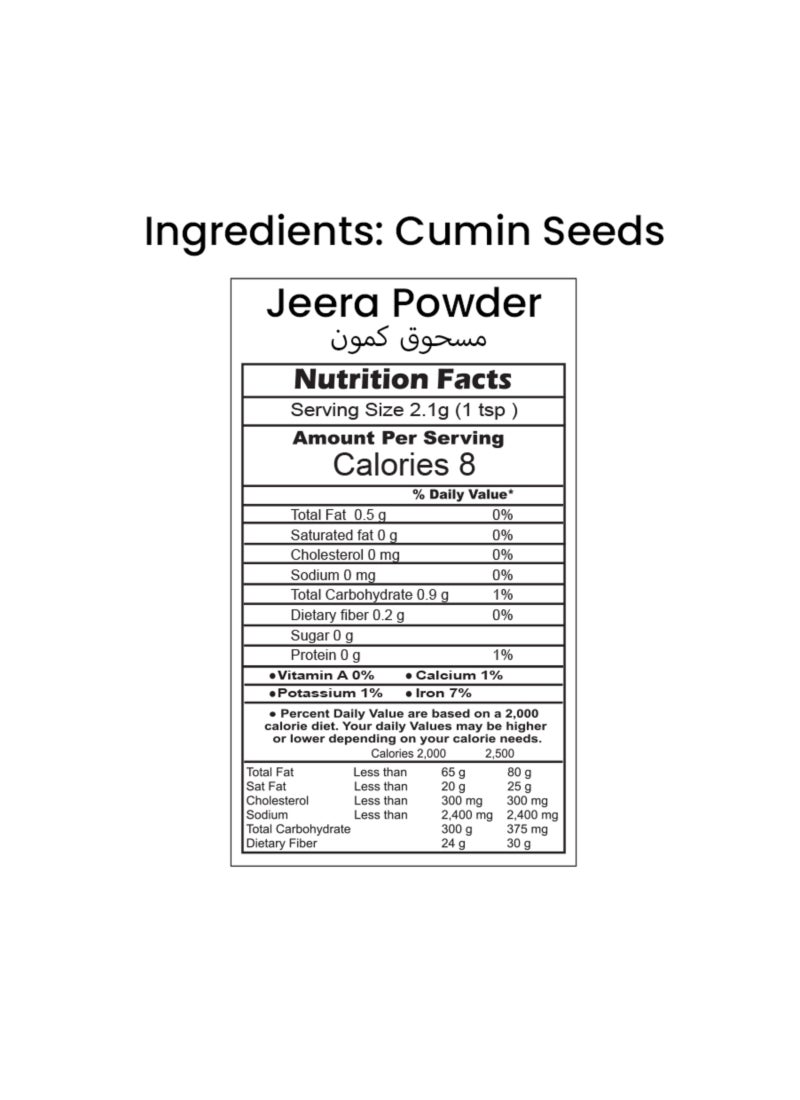 Peacock Jeera Powder 100grams - Image 2