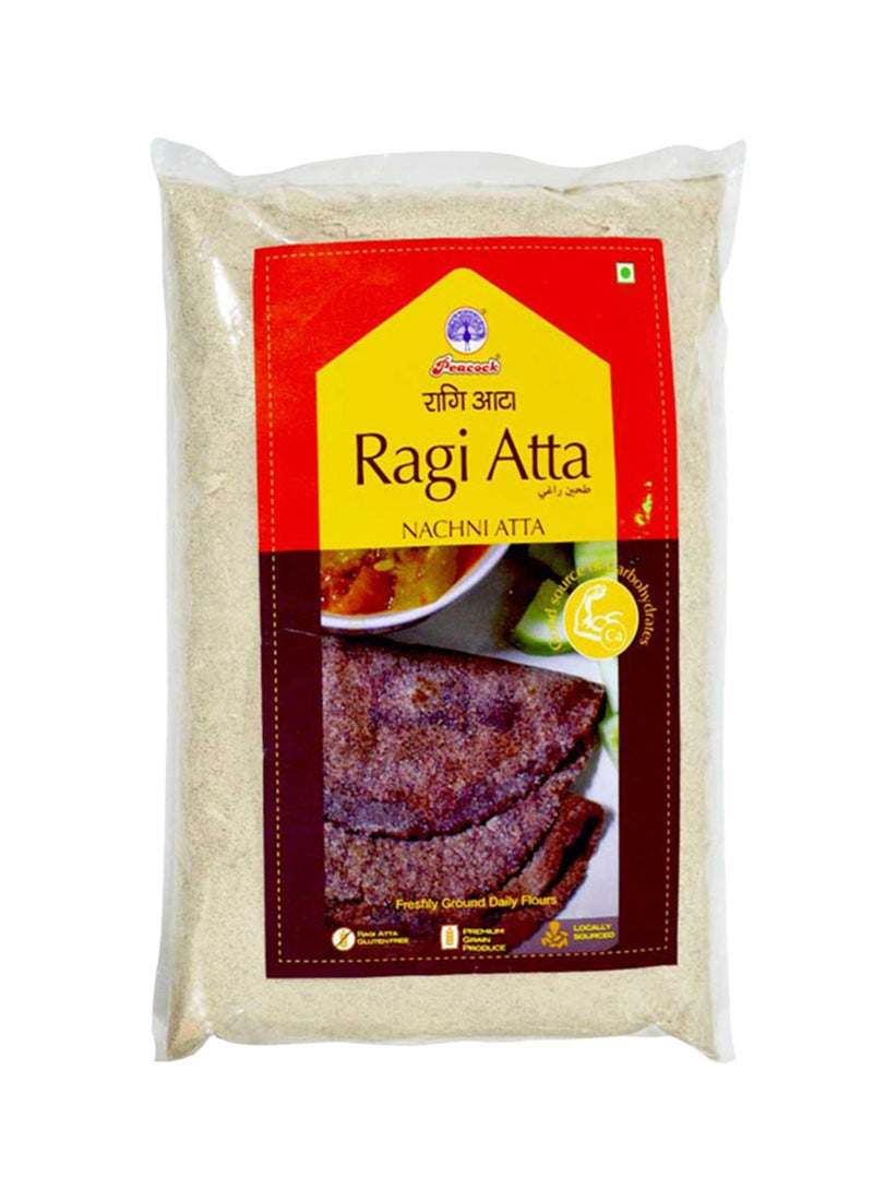 Peacock Ragi Atta 1kg - Image 1