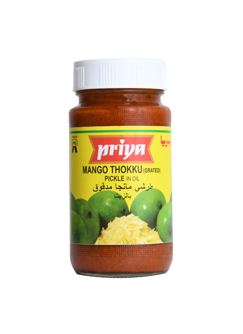 Priya Mango Thokku Pickle In Oil 300grams - Image 1