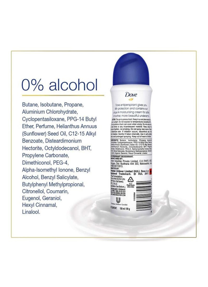 Dove Original Antiperspirant Deodorant Pack of 2 150ml - Image 2