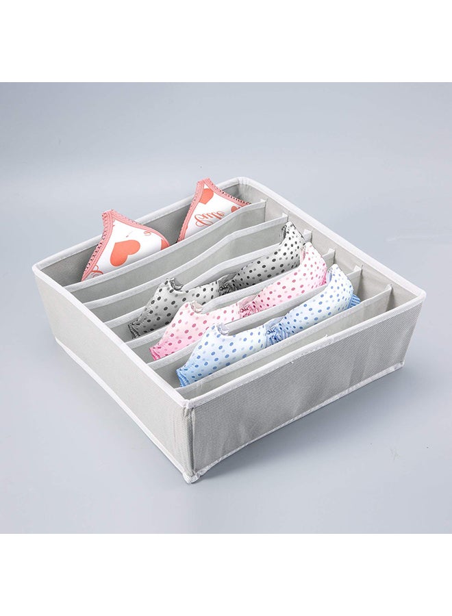 4-Piece Underwear Organizer Storage Box Set Multicolour - Image 4