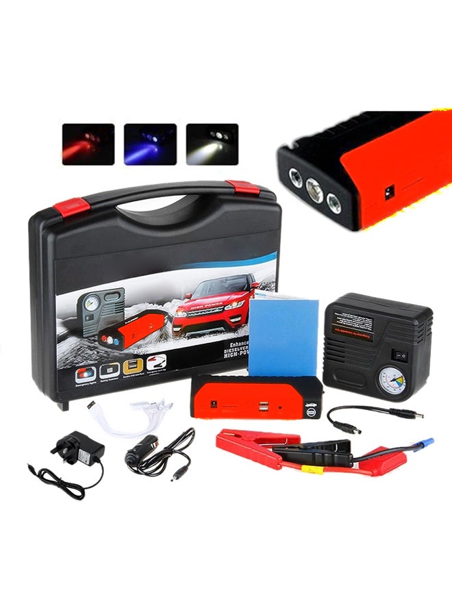 High Power Powerful Jump Starter With Air Compressor - Image 2