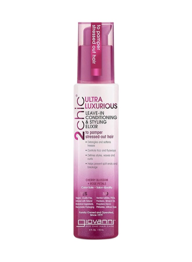 Giovanni Giovanni 2Chic Ultra-Revive Leave-In Conditioning & Styling Elixir, Hair Care 118ml  - Image 1