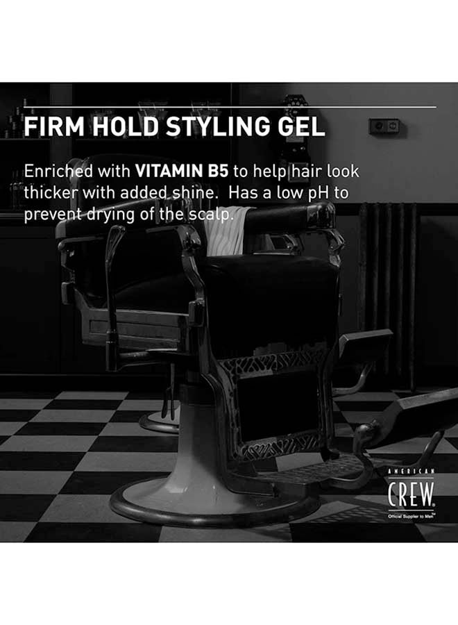 AMERICAN CREW Firm Hold Styling Gel A Hair Styling Gel Enriched With Vitamin B5 And Natural Extracts, 250ml  - Image 5