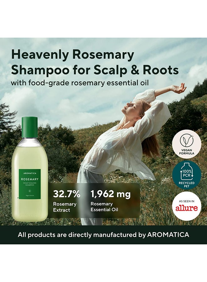 AROMATICA Rosemary Scalp Scaling Shampoo 13.5 Fl Oz - Image 2