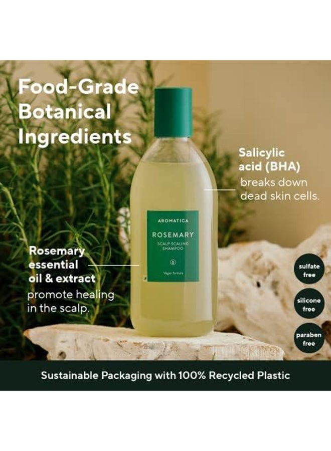 AROMATICA Rosemary Scalp Scaling Shampoo 13.5 Fl Oz - Image 3