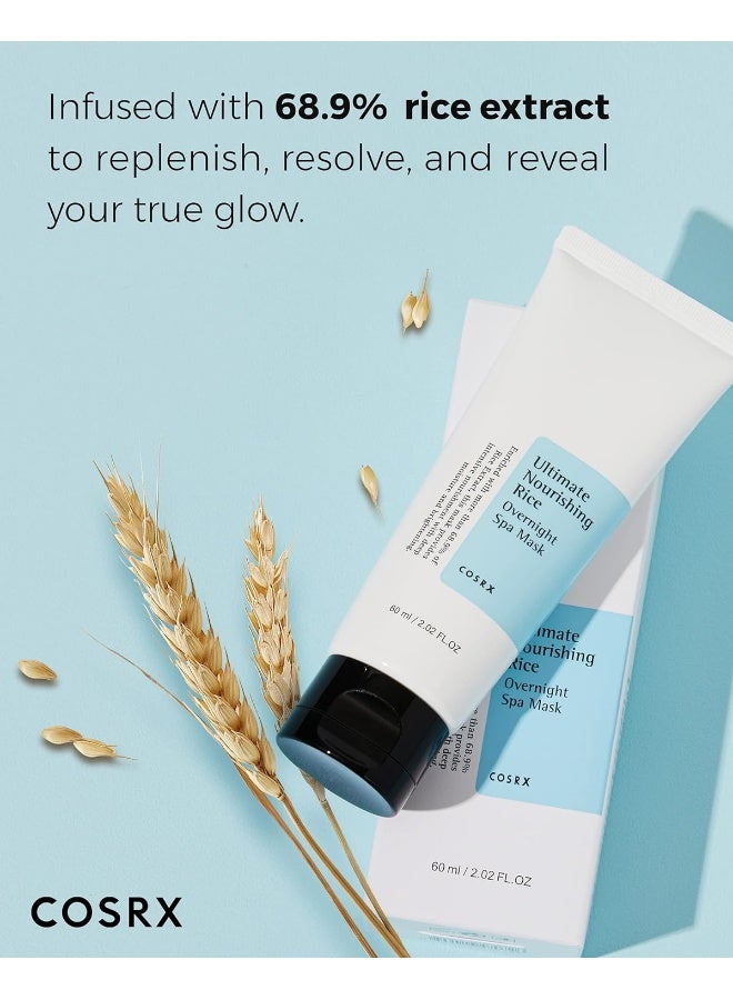 Cosrx - Ultimate Nourishing Rice Overnight Spa Mask 60ml - Image 1