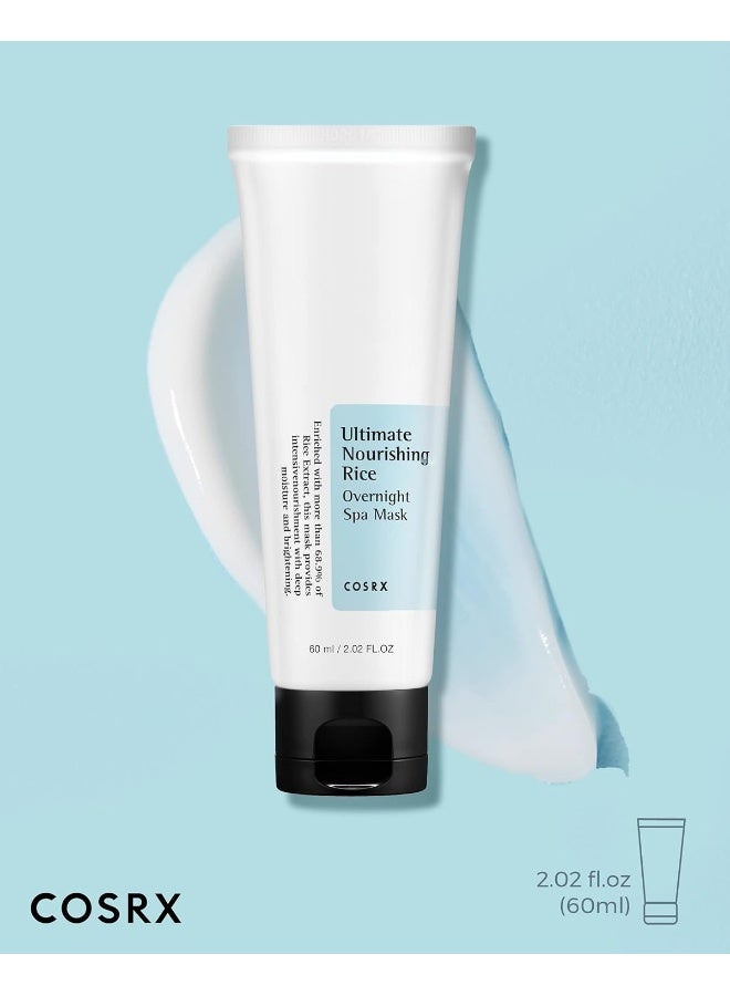 Cosrx - Ultimate Nourishing Rice Overnight Spa Mask 60ml - Image 1