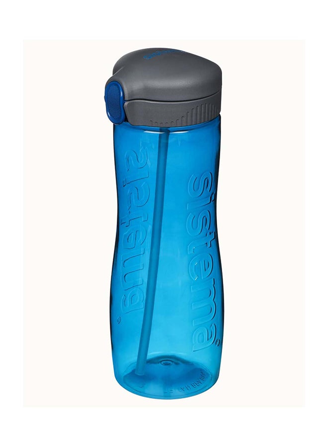 sistema - Sistema 800ml Tritan Quick Flip Bottle Blue : Hydration - Leak-proof - Portable - Sports Bottle - BPA-free Blue - Image 1