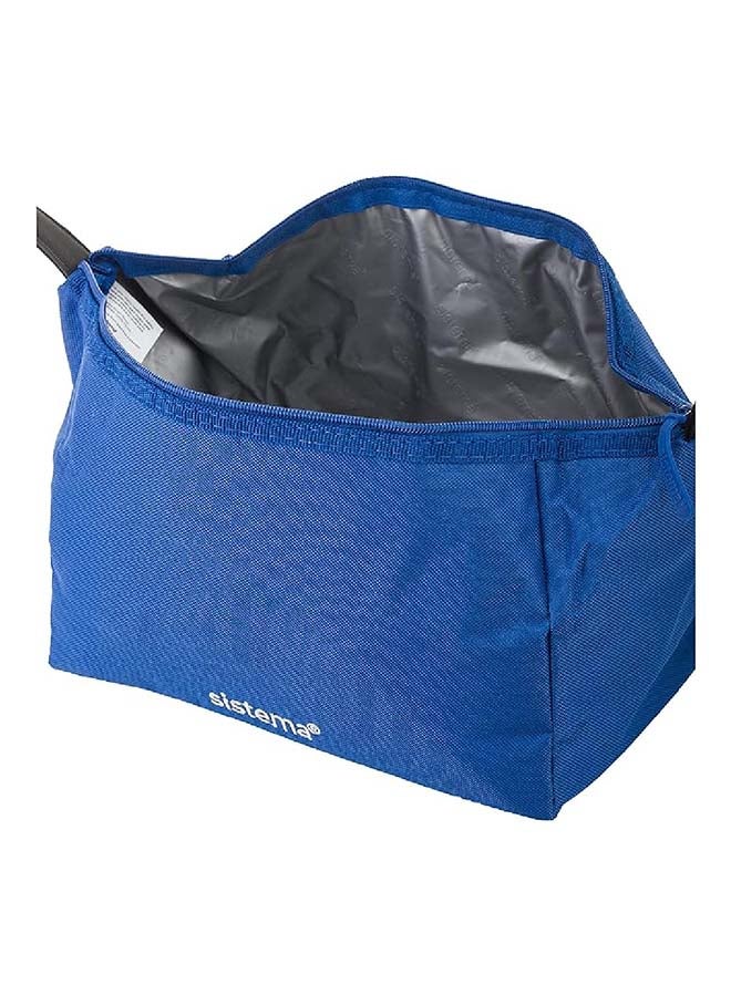 sistema - Sistema Lunch Bag, Insulated - Portable and Convenient - Fashionable - Versatile blue - Image 1