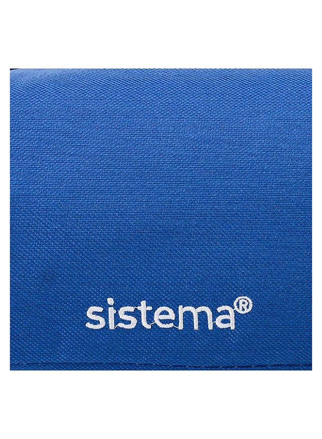 sistema - Sistema Lunch Bag, Insulated - Portable and Convenient - Fashionable - Versatile blue - Image 1