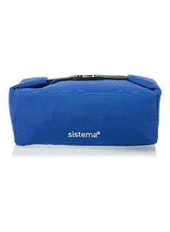 sistema Sistema Lunch Bag, Insulated - Portable and Convenient - Fashionable - Versatile blue  - Image 3