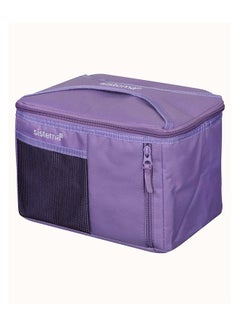 sistema Sistema Mega Fold Up Cooler Bag Lilac : Cooling Solution - Spacious - Insulated - Portable and Convenient - Versatile Lilac  - Image 3
