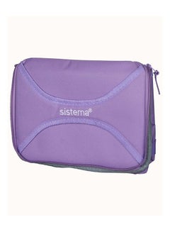 sistema Sistema Mega Fold Up Cooler Bag Lilac : Cooling Solution - Spacious - Insulated - Portable and Convenient - Versatile Lilac  - Image 2
