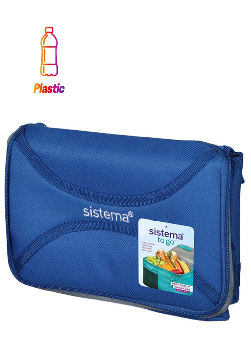 sistema - Mega Fold Up Cooler Bag Blue - Image 1