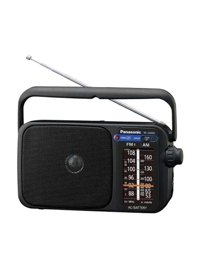 Panasonic Digital Portable Radio RF-2400D Black