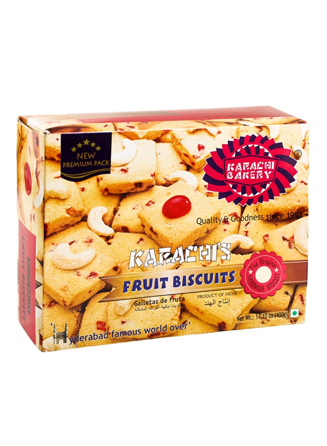 كاراتشي بيكري بسكويت بالفواكه 400جرام - Image 1