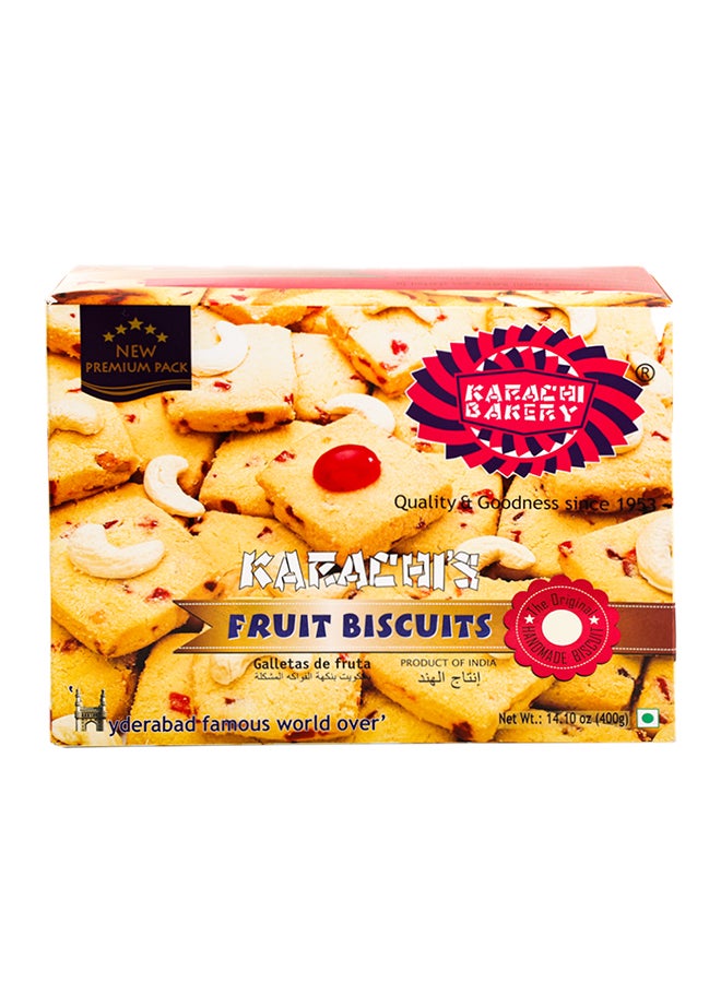 كاراتشي بيكري بسكويت بالفواكه 400جرام - Image 2