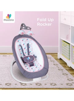 Mastela Baby Rocker Adjustable Chair For Newborn To Toddler With Music - Multicolour  - Image 2