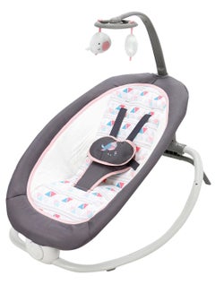 Mastela Baby Rocker Adjustable Chair For Newborn To Toddler With Music - Multicolour  - Image 1