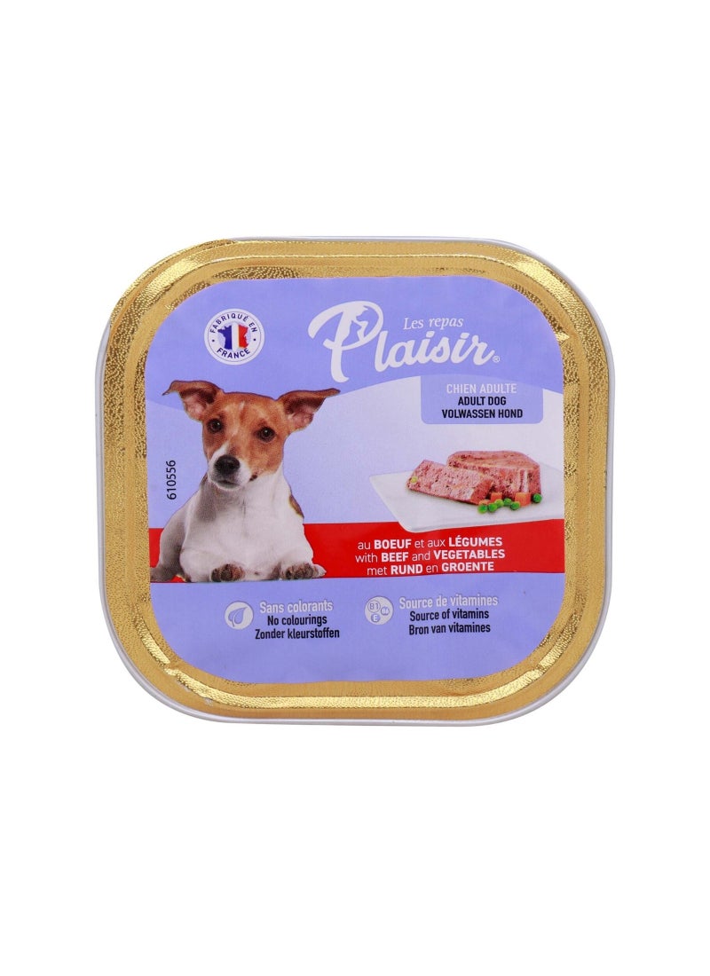 بليزير أدالتيز بلازير باللحم البقري والخضراوات متعدد الألوان 300جرام - Image 1