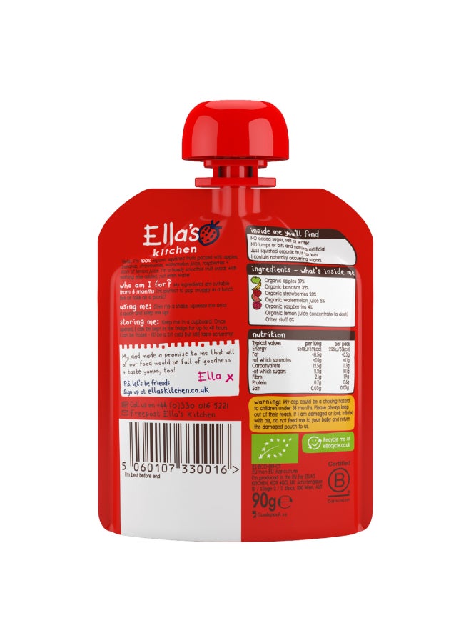 Ella’s kitchen - Red One 90grams Pack of 5 - Image 1