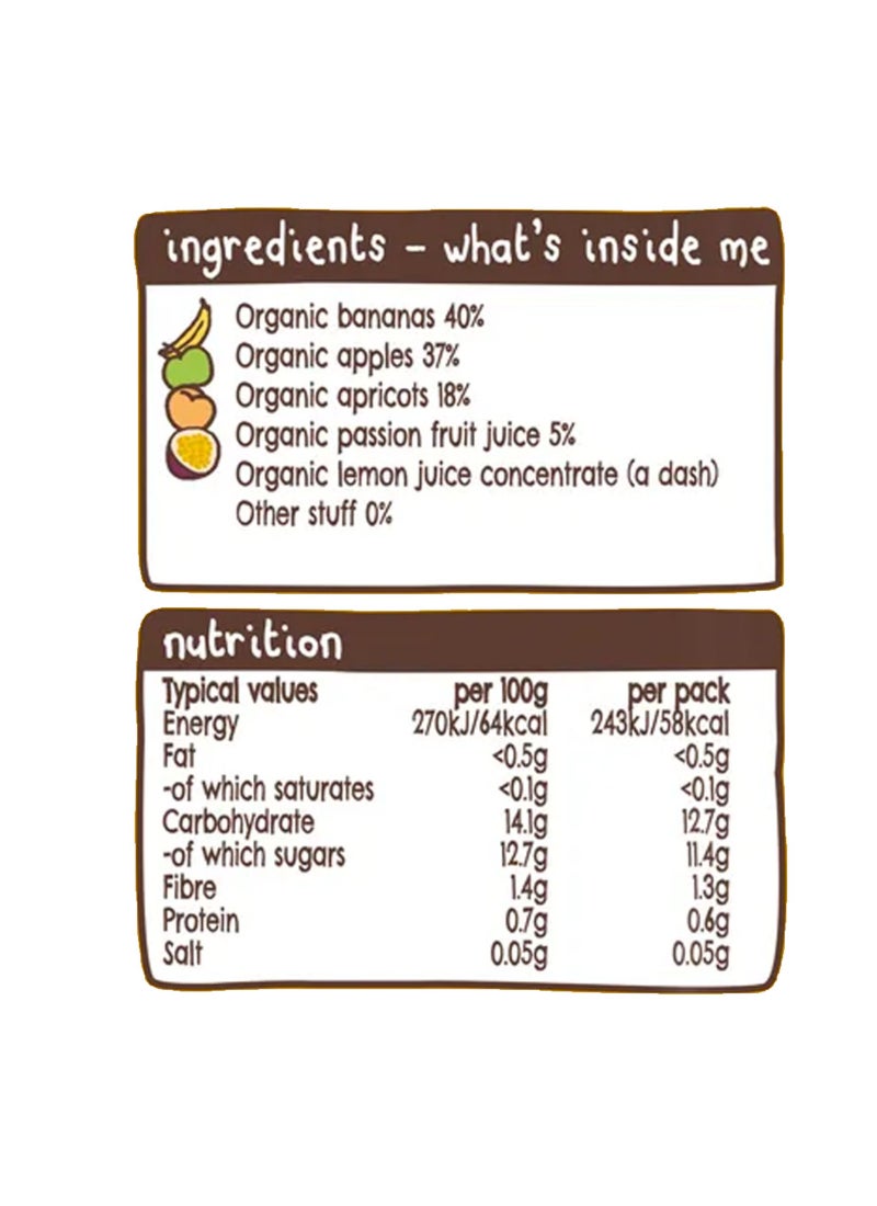 Ella’s kitchen The Yellow One 90grams Pack of 5 - Image 4