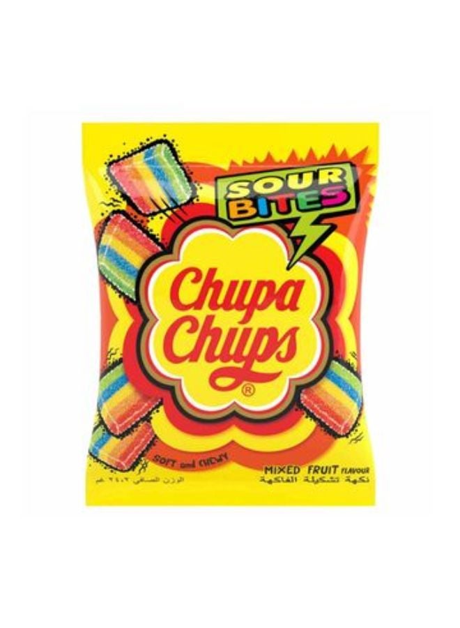 Chupa Chups - Sour Bites Mix Fruit Flavour 24.2grams - Image 1