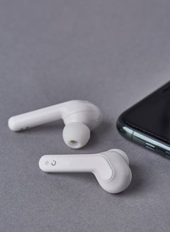 Noon East Humming Buds True Wireless (TWS) Bluetooth Earphone Earbuds - With Touch Keys And Automatic Pairing White  - Image 4