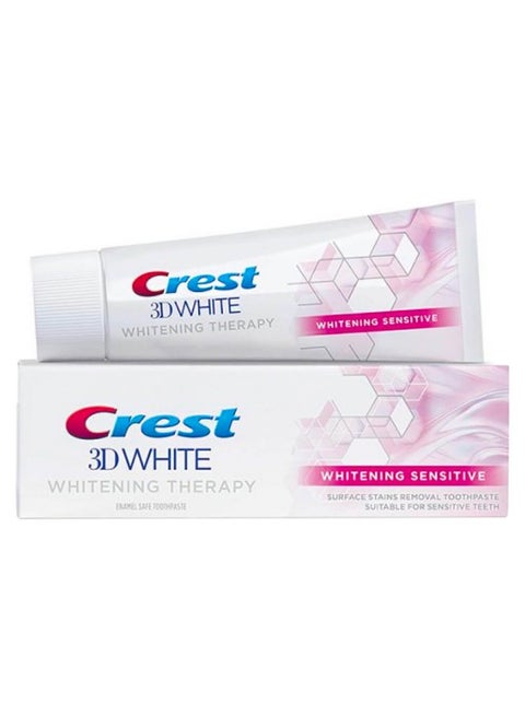 Whitening Therapy ToothPaste for Sensitive Teeth, 75ml