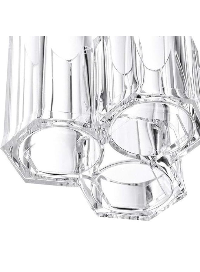 صندوق تخزين مستحضرات التجميل شفاف - Image 3