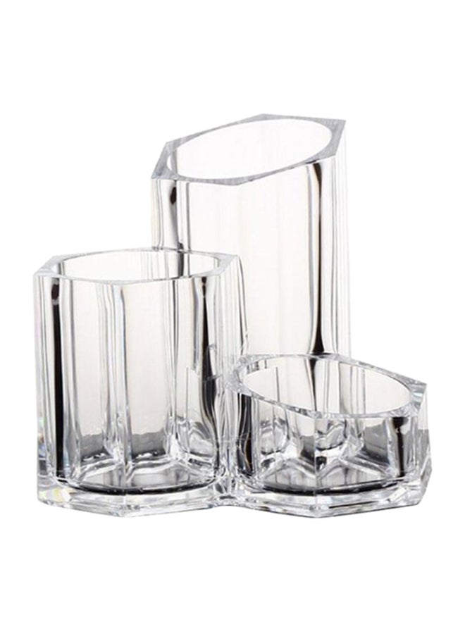 صندوق تخزين مستحضرات التجميل شفاف - Image 1