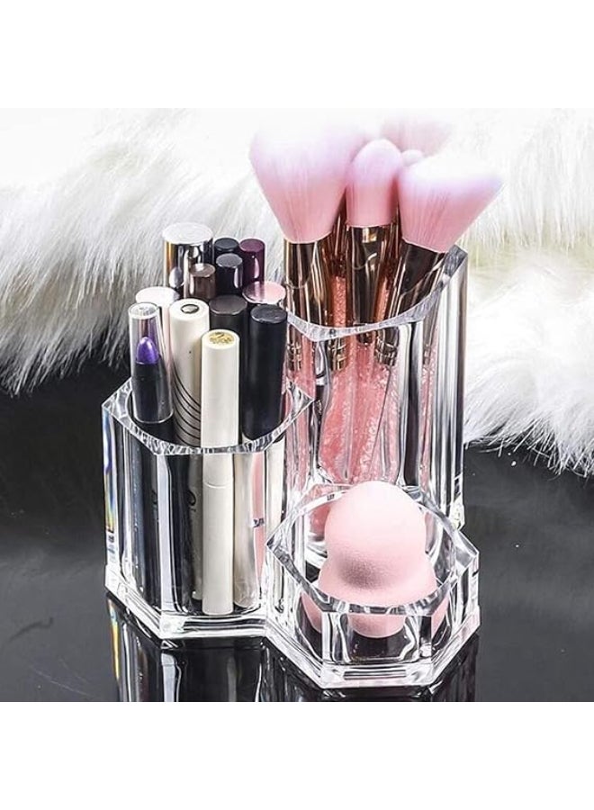 صندوق تخزين مستحضرات التجميل شفاف - Image 5