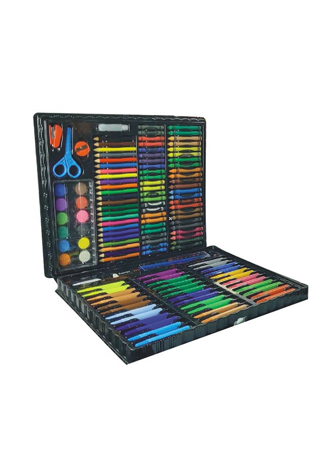 150-Piece Watercolor Pen Crayon Set Multicolour - Image 1