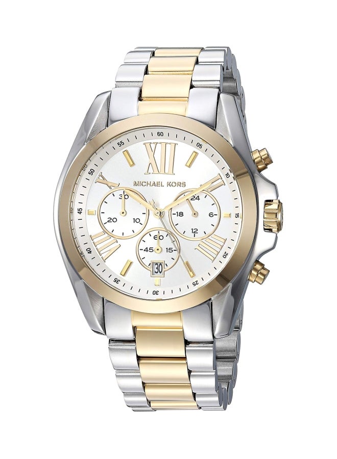 Michael Kors Women's Bradshaw Stainless Steel Chronograph Watch MK5627 - Image 1