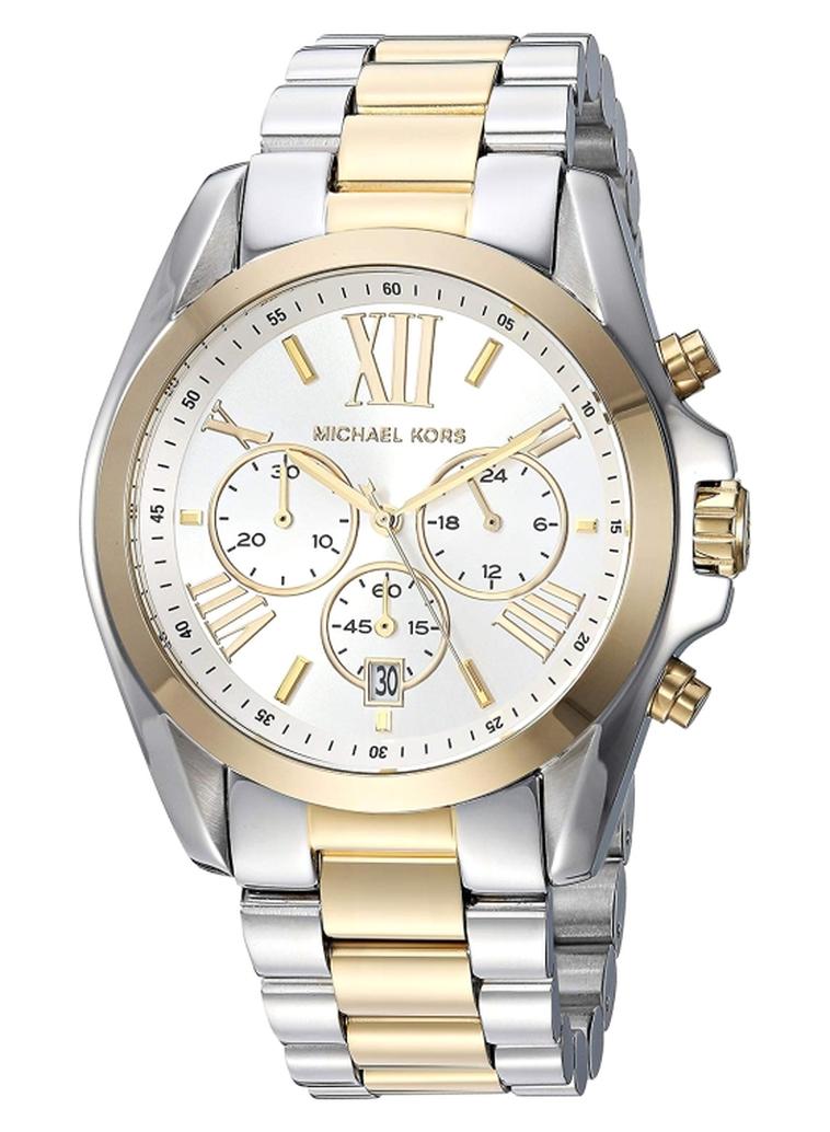 Michael Kors Women's Bradshaw Stainless Steel Chronograph Watch MK5627 - Image 1