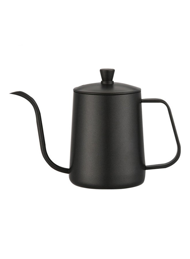 Hand Drip Gooseneck Tea Pot Black 600ml