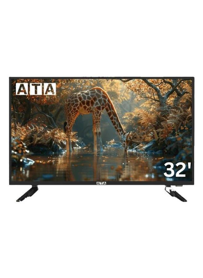 اي تي اي تلفزيون LED عالي الوضوح مقاس 32 بوصة ATA32H0N أسود - Image 1