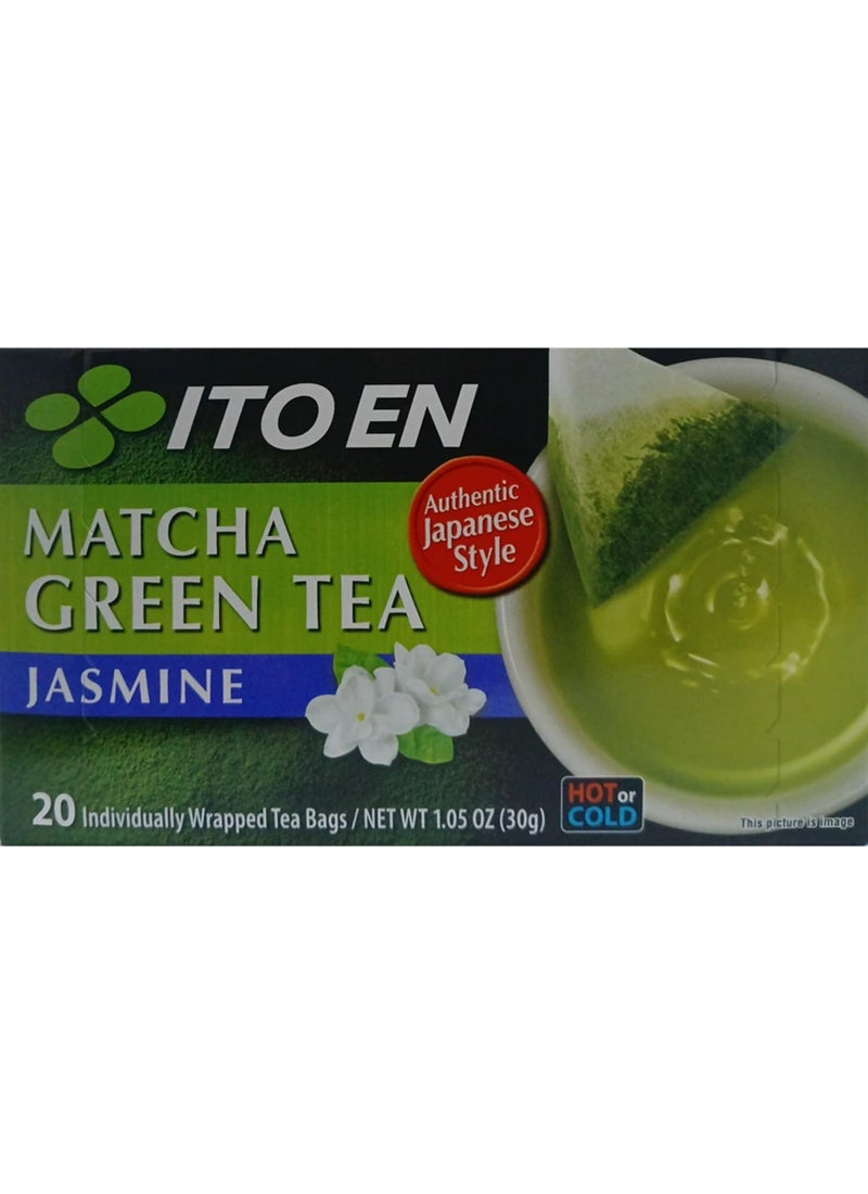 Ito En - Jasmine Matcha Green Tea 20 Bags 30grams - Image 1