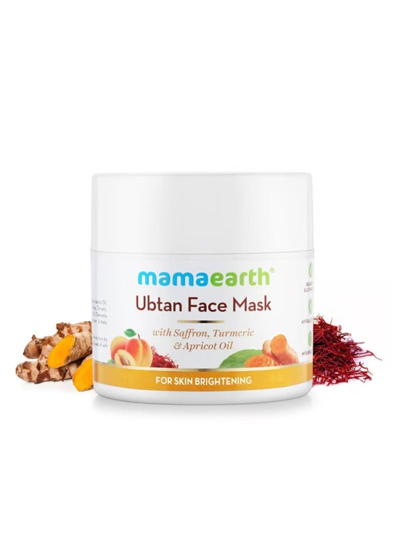 Mamaearth - Ubtan Face Mask For Skin Lightening And Brightening 100ml - Image 1