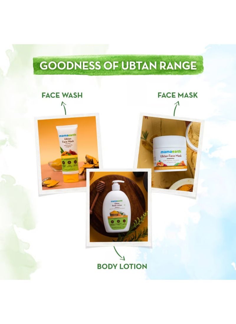 Mamaearth - Ubtan Face Mask For Skin Lightening And Brightening 100ml - Image 1