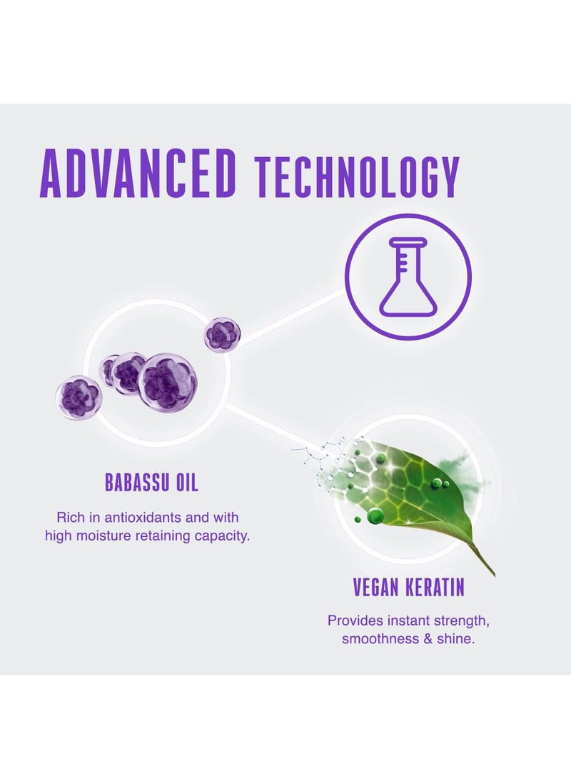 Schwarzkopf Frizz Away Treatment Babassu Oil Purple 200ml - Image 5