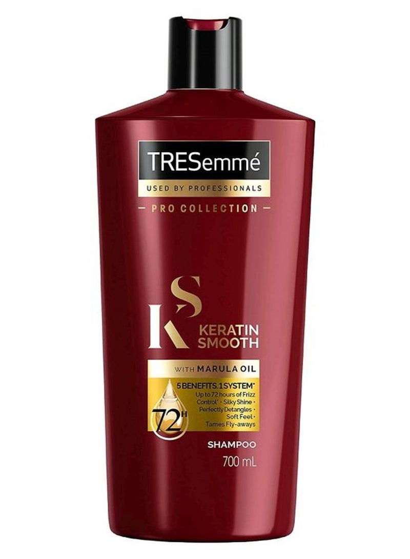 Tresemme Pro Collection Keratin Smooth Shampoo 700ml - Image 1
