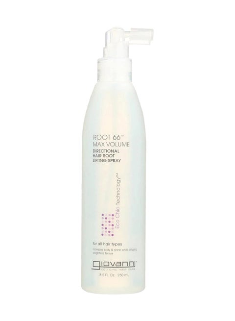 Giovanni Root 66 Max Volume Directional Hair Root Lifting Spray, Eco Chic Technology 250ml