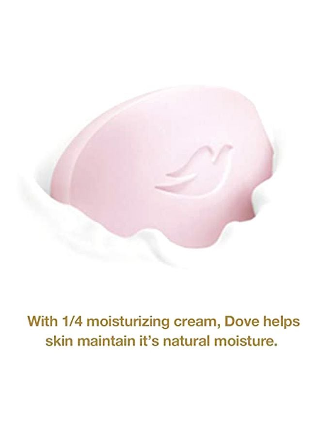 دوف مجموعة ألواح صابون قالب كريم الجمال بينك روزا مكونة من 12 قطعة 12x135جرام - Image 4