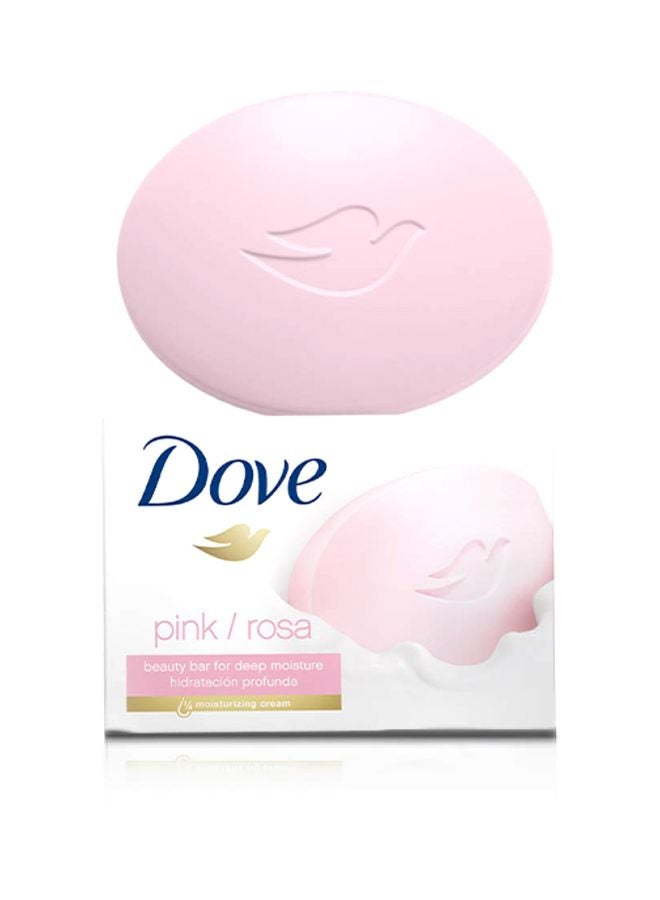 دوف مجموعة ألواح صابون قالب كريم الجمال بينك روزا مكونة من 12 قطعة 12x135جرام - Image 3