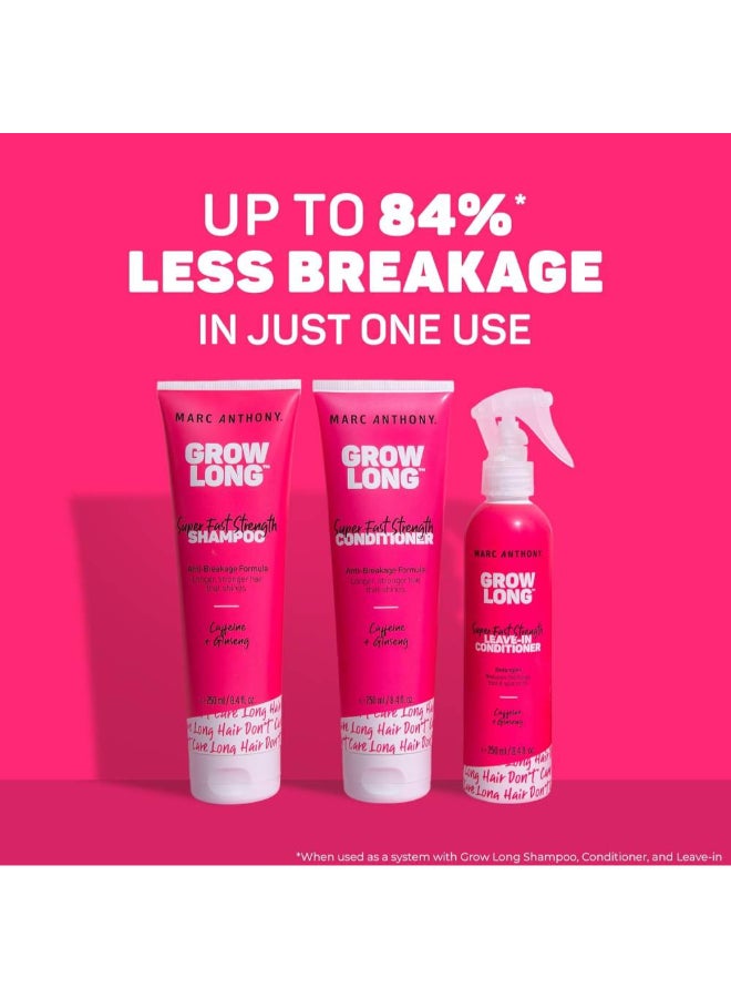 MARC ANTHONY Grow Long Super Fast Strength Shampoo 250ml - Image 3