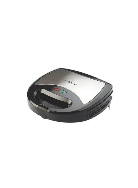 طقم جهاز صنع الساندوتشات 3 في 1 بقدرة 750 وات 750 W KJ-302 / SK-302N أسود